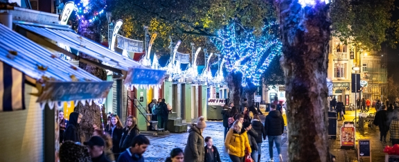 Market at Christmas