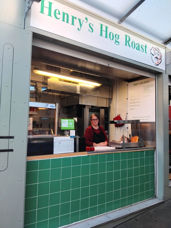henry's hog roast stall