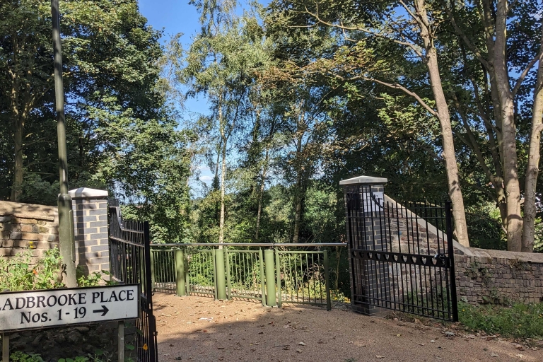 The new entrance and accessible pathway into Kett's Heights.