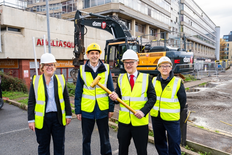Cllr Stonard hammers homes the message that we're building a better Anglia Square