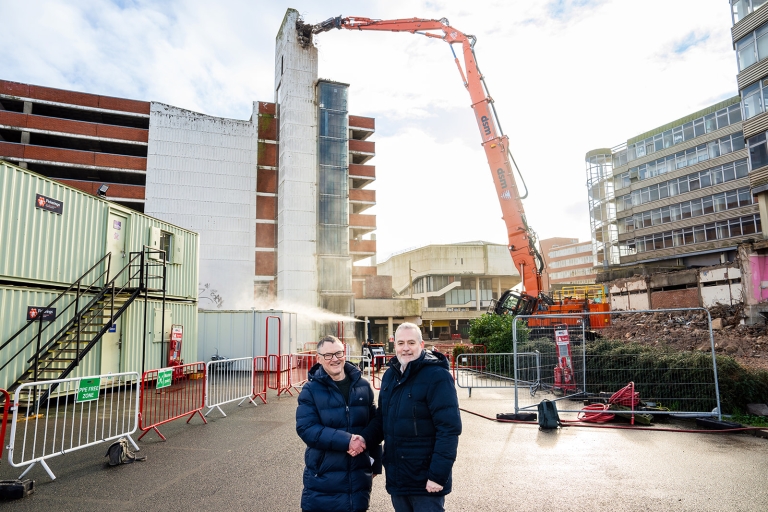 Multi-storey carpark demo