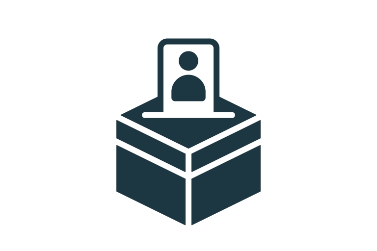 Box and ballot paper