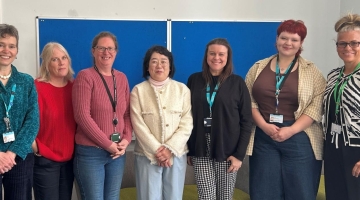 Rachel Omori, Izzy Shaw, Alison Roe, Professor Yasuko Aso, Eloise Coe, Jaya Merryweather