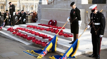 Remembrance day 2024 outside City Hall