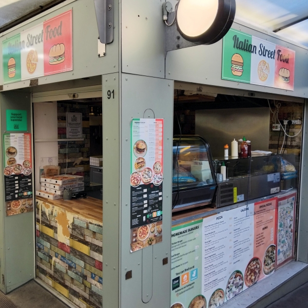 italian street food stall